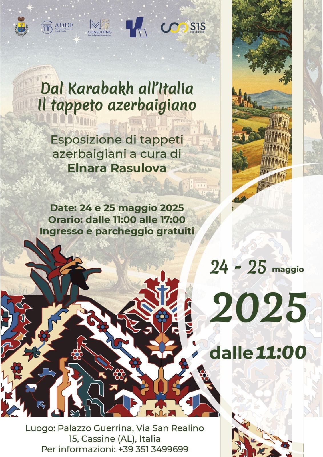 Italy to exhibit rich Azerbaijani carpet culture at “From Garabagh to Italy” exhibition