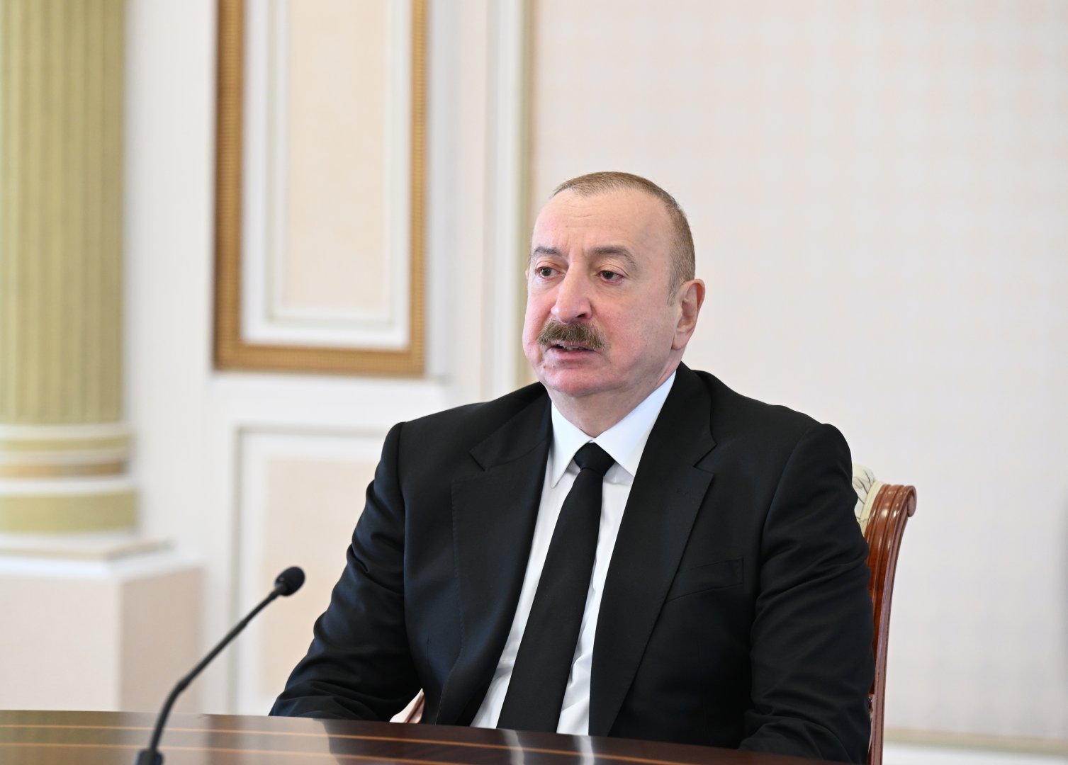 President Ilham Aliyev receives delegation of OTS Interior Ministers’ Second Summit (PHOTO/VIDEO)