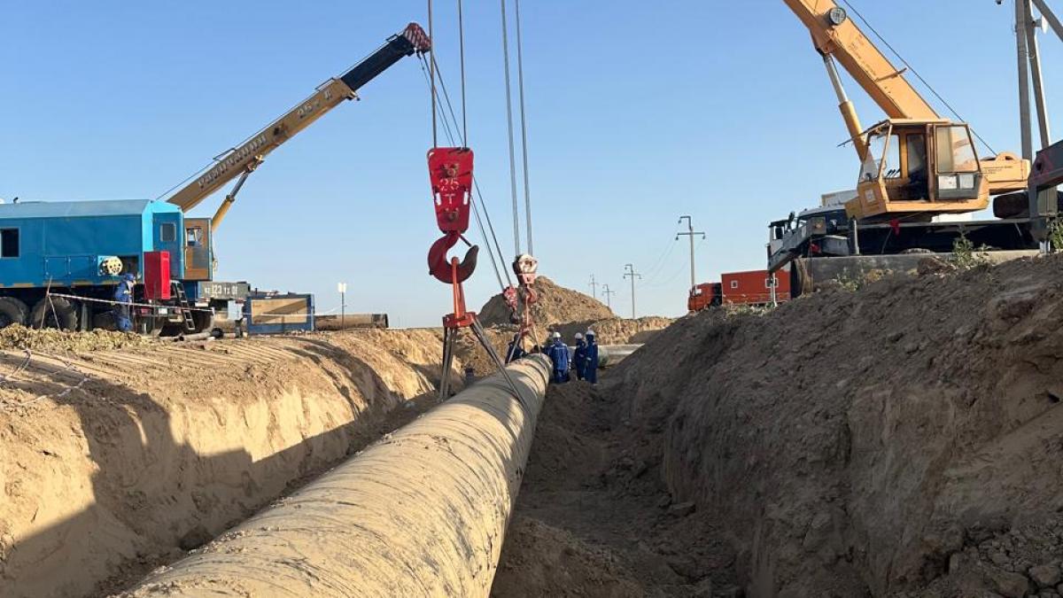KazTransOil completes critical bypass section on Pavlodar-Shymkent pipeline ahead of time