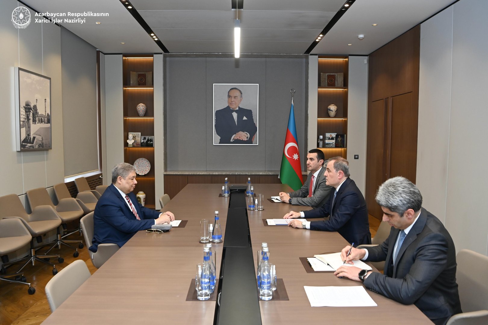 Egyptian Ambassador concludes his diplomatic mission in Azerbaijan (PHOTO)