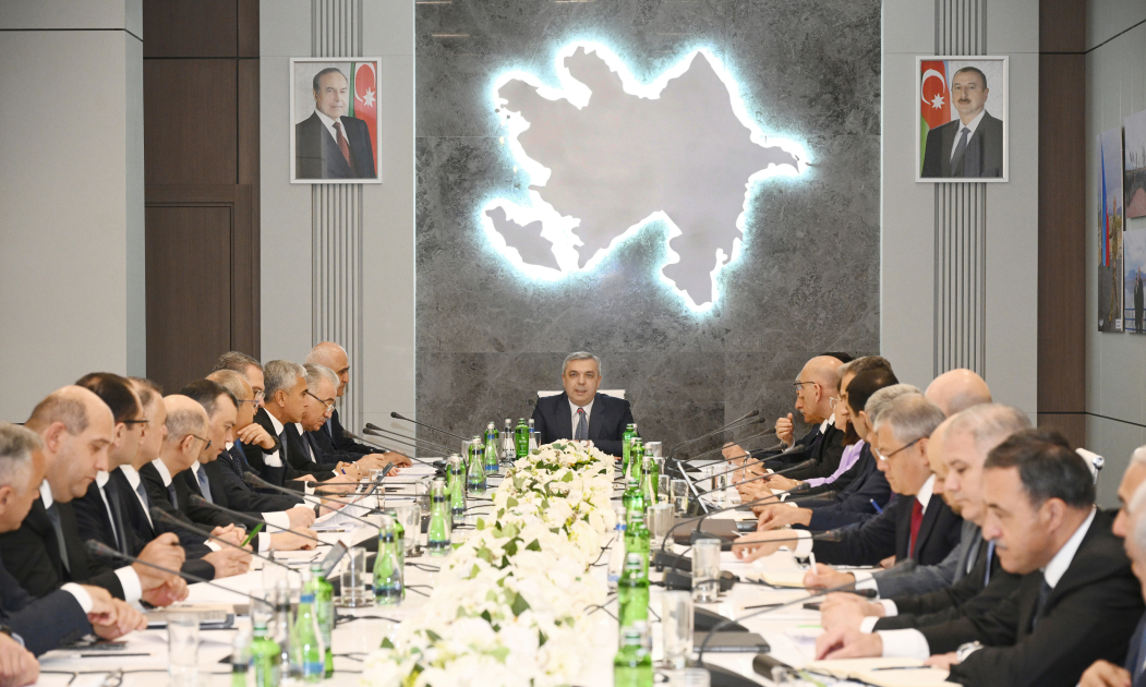 Azerbaijan's Coordination Headquarters convenes for meeting in Aghdam (PHOTO)
