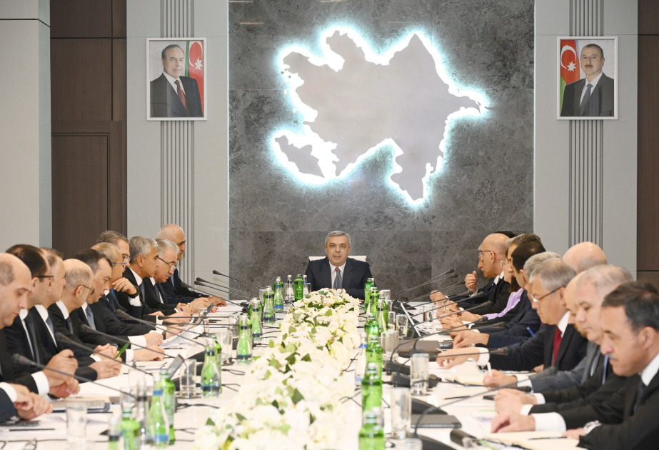 Azerbaijan's Coordination Headquarters convenes for meeting in Aghdam (PHOTO)