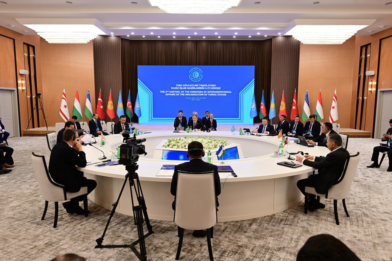 OTS interior ministers convene in Azerbaijan's Baku for cooperation talks (PHOTO)