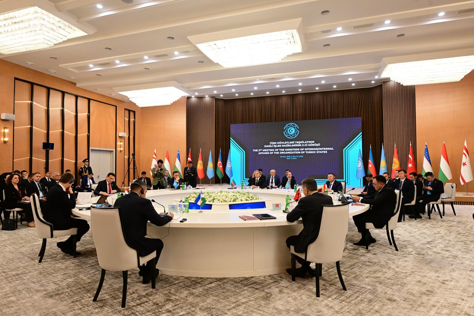 OTS interior ministers convene in Azerbaijan's Baku for cooperation talks (PHOTO)