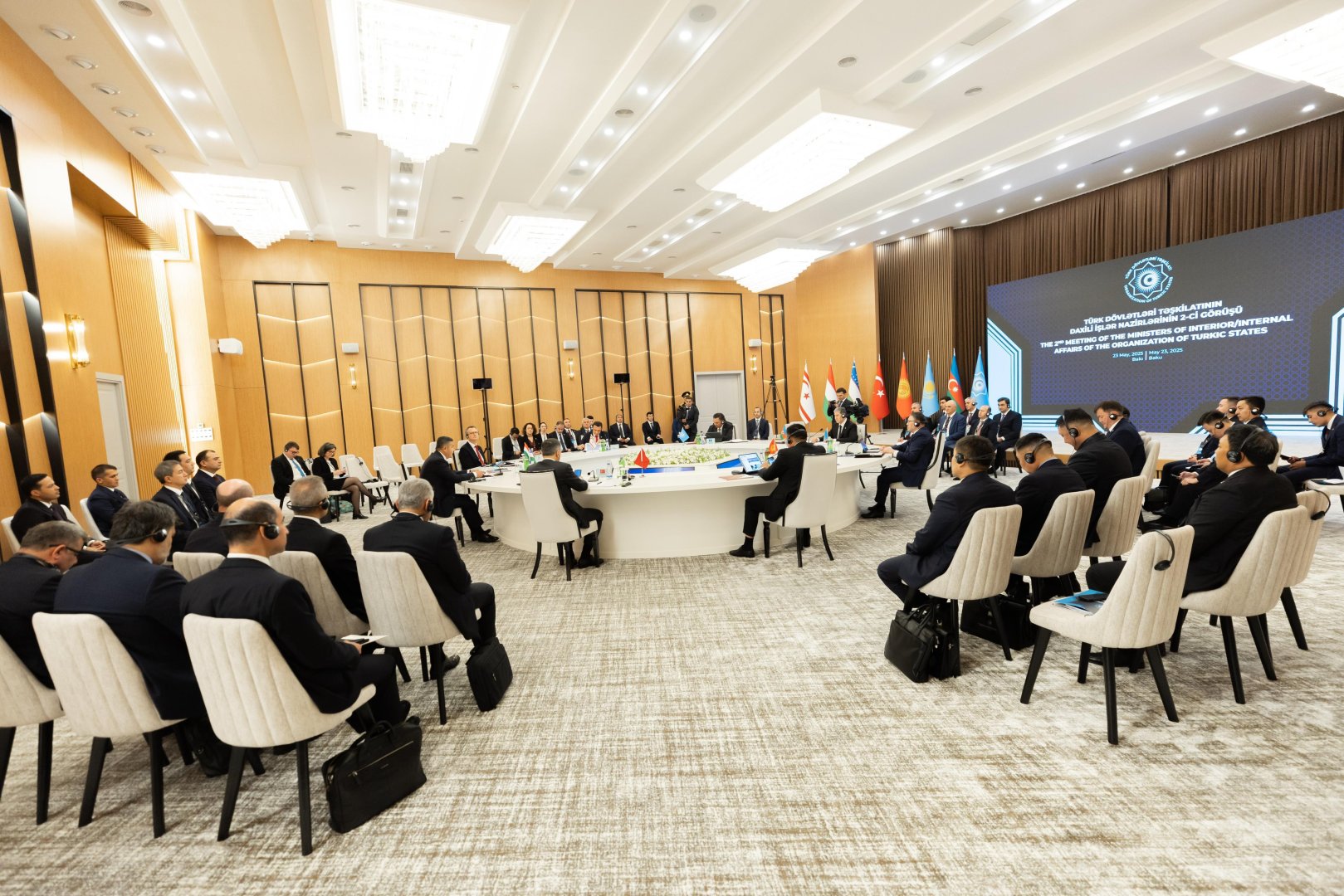 OTS interior ministers convene in Azerbaijan's Baku for cooperation talks (PHOTO)
