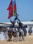 Recep Tayyip Erdogan and his spouse watch performance of Azerbaijani participants at Ethnosport and Culture Festival (PHOTO)