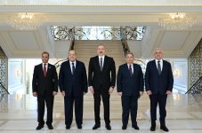 President Ilham Aliyev receives Speaker of Egyptian Senate (PHOTO)