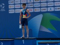 Azerbaijani athletes shine at Uzbekistan Open Triathlon Championship (PHOTO)