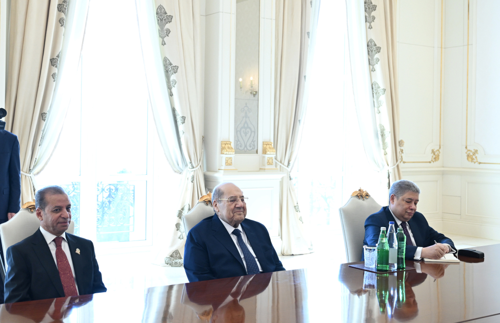 President Ilham Aliyev receives Speaker of Egyptian Senate (PHOTO)