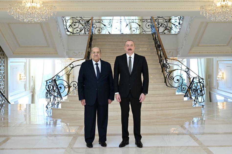 President Ilham Aliyev receives Speaker of Egyptian Senate (PHOTO)
