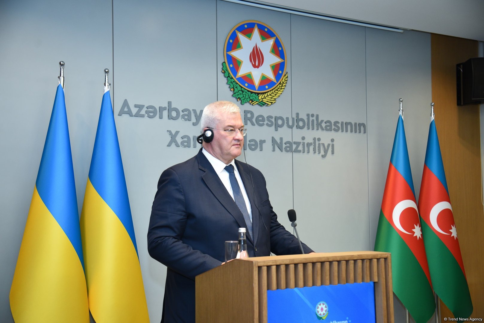Ukrainian FM thanks Azerbaijan for humanitarian aid