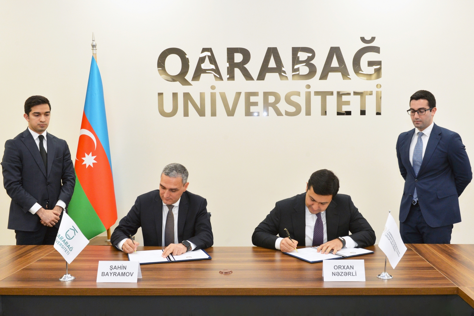 Azerbaijan's State Tax Service, Garabagh University sign cooperation agreement (PHOTO)