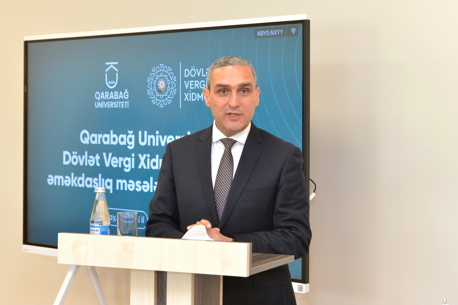 Azerbaijan's State Tax Service, Garabagh University sign cooperation agreement (PHOTO)