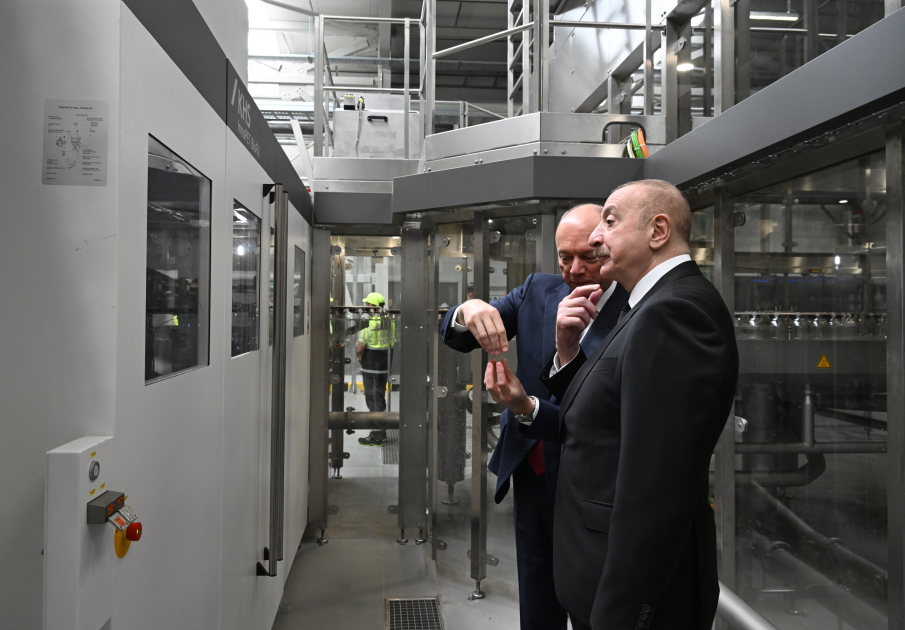 President Ilham Aliyev attends opening ceremony of new production facility of “Azerbaijan Coca-Cola Bottlers” LLC in Ismayilli (PHOTO/VIDEO)