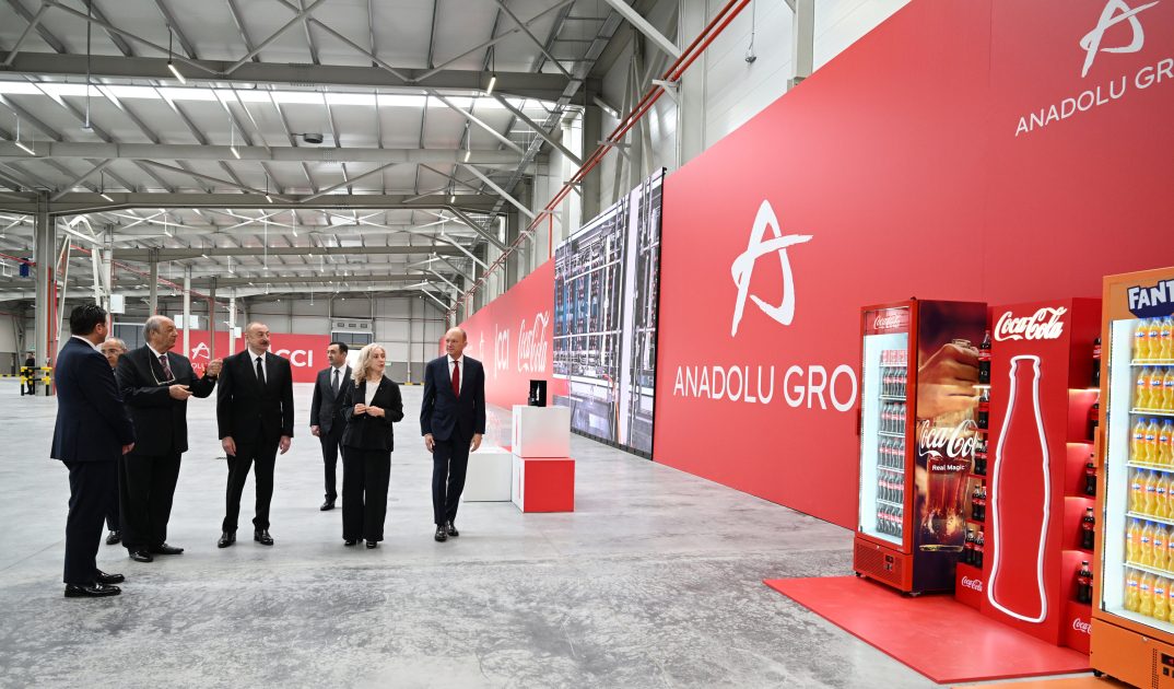 President Ilham Aliyev attends opening ceremony of new production facility of “Azerbaijan Coca-Cola Bottlers” LLC in Ismayilli (PHOTO/VIDEO)