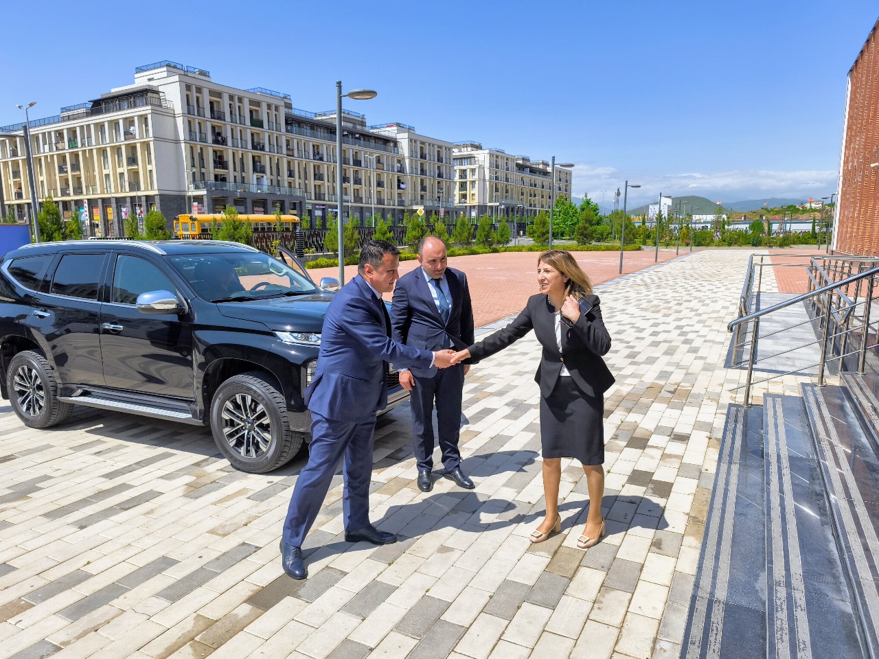 Uzbek delegation visits Azerbaijan's Karabakh (PHOTO)