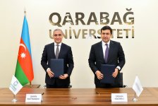 Azerbaijan's State Tax Service, Garabagh University sign cooperation agreement (PHOTO)