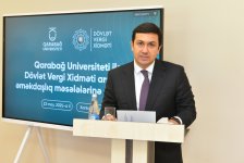 Azerbaijan's State Tax Service, Garabagh University sign cooperation agreement (PHOTO)
