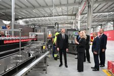 President Ilham Aliyev attends opening ceremony of new production facility of “Azerbaijan Coca-Cola Bottlers” LLC in Ismayilli (PHOTO/VIDEO)