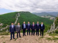 Uzbek delegation visits Azerbaijan's Karabakh (PHOTO)