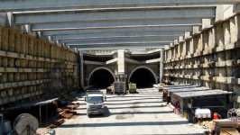 President Ilham Aliyev inspects progress of construction of Mughanli-Ismayilli-Gabala section of Baku-Gabala highway (PHOTO/VIDEO)