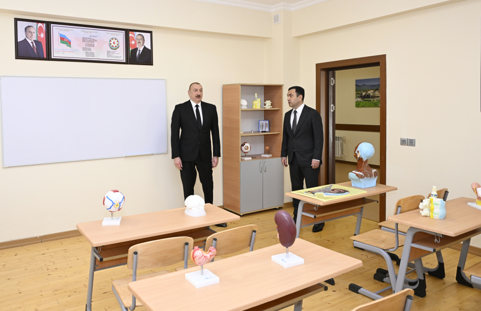 President Ilham Aliyev attends inauguration of “Talistan” Lyceum in Ismayilli city (PHOTO/VIDEO)