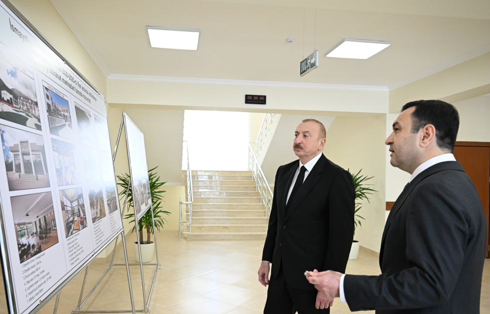 President Ilham Aliyev attends inauguration of “Talistan” Lyceum in Ismayilli city (PHOTO/VIDEO)