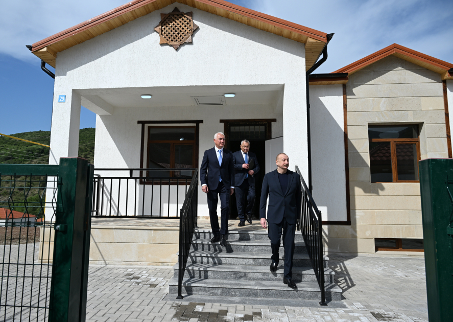 President Ilham Aliyev attends inauguration of Beylik village in Lachin (PHOTO/VIDEO)