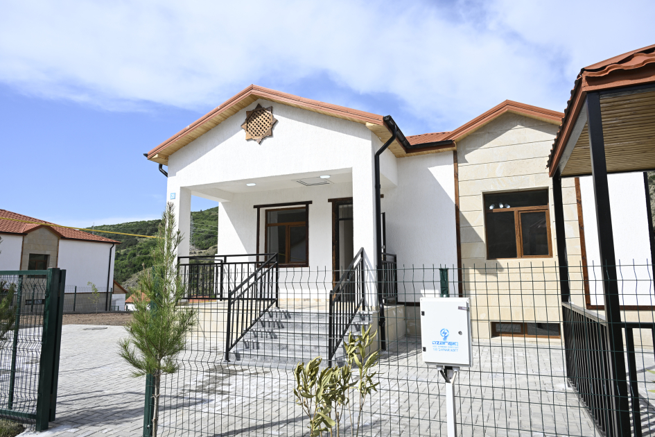 President Ilham Aliyev attends inauguration of Beylik village in Lachin (PHOTO/VIDEO)