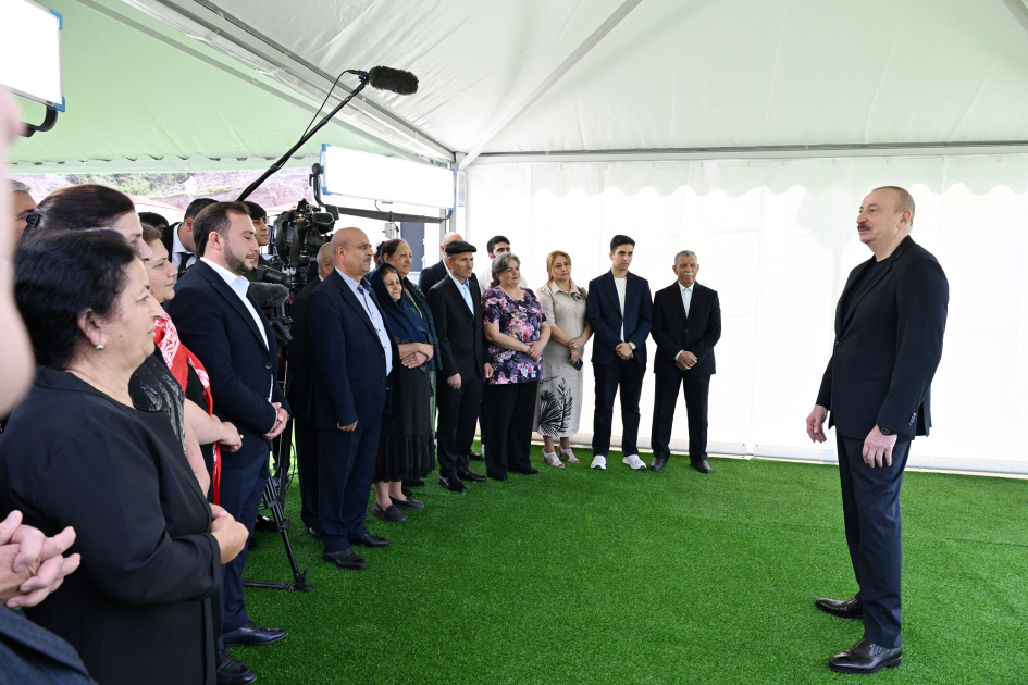 Number of restored cities and villages has already reached 15 - President Ilham Aliyev