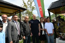 President Ilham Aliyev meets with residents in Lachin (PHOTO/VIDEO)