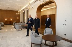 President Ilham Aliyev attends opening of “Lachin” Recreation Complex (PHOTO)