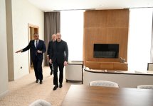 President Ilham Aliyev attends opening of “Lachin” Recreation Complex (PHOTO)