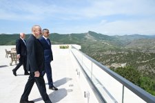 President Ilham Aliyev attends opening of “Lachin” Recreation Complex (PHOTO)