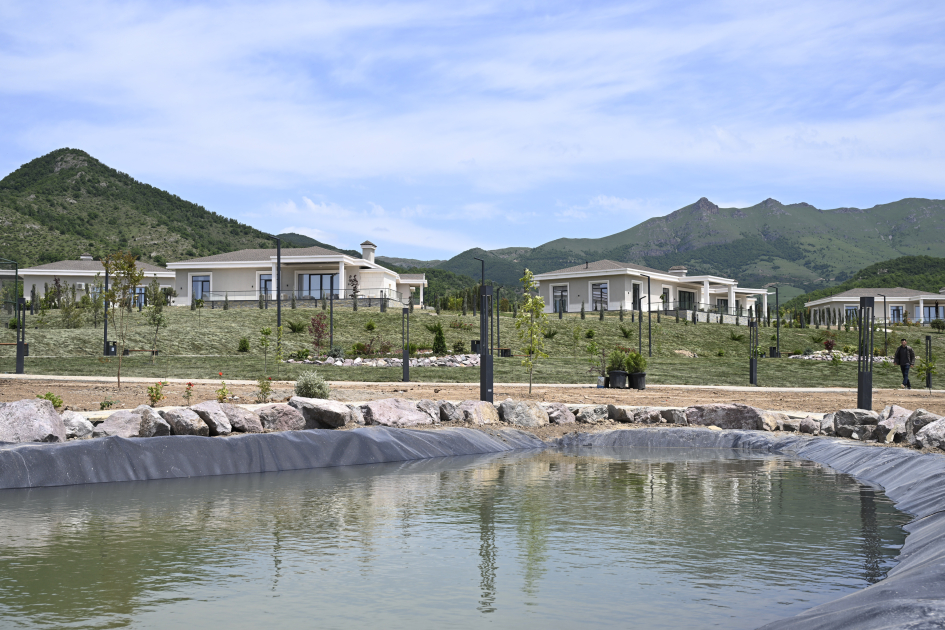 President Ilham Aliyev attends opening of “Lachin” Recreation Complex (PHOTO)