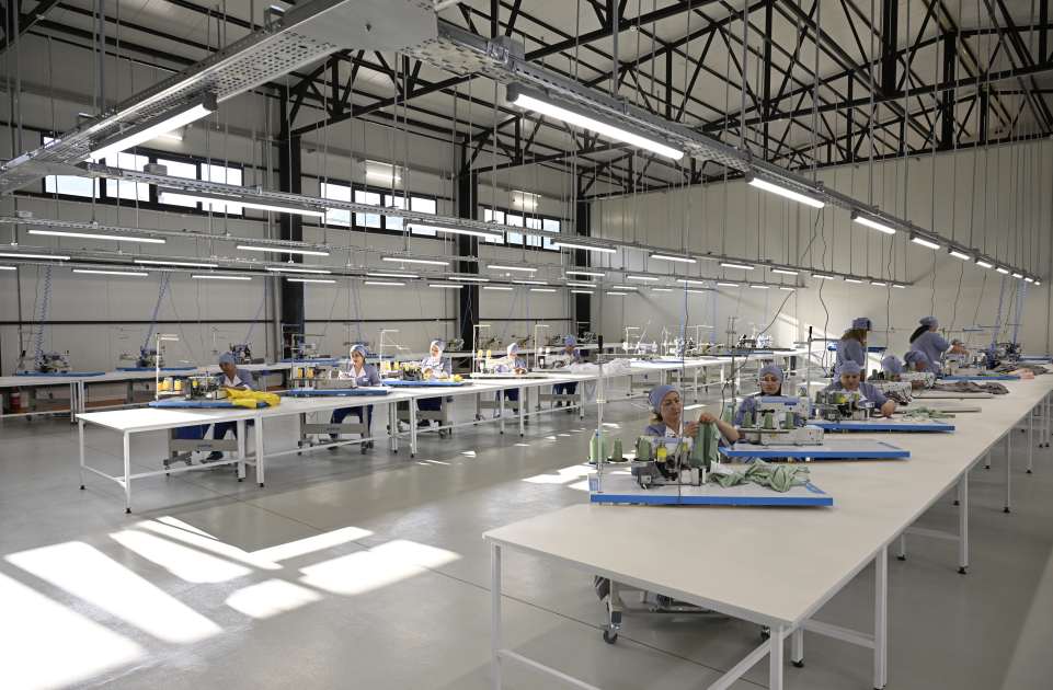 President Ilham Aliyev attends opening of "LATIFA" Lachin Garment Factory (PHOTO/VIDEO)