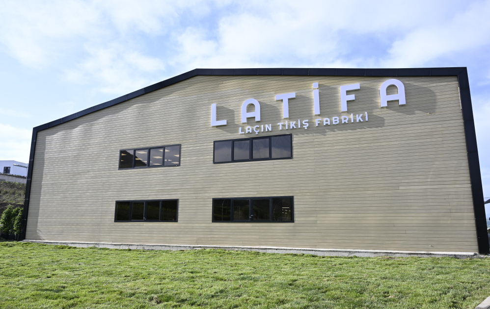 President Ilham Aliyev attends opening of "LATIFA" Lachin Garment Factory (PHOTO/VIDEO)