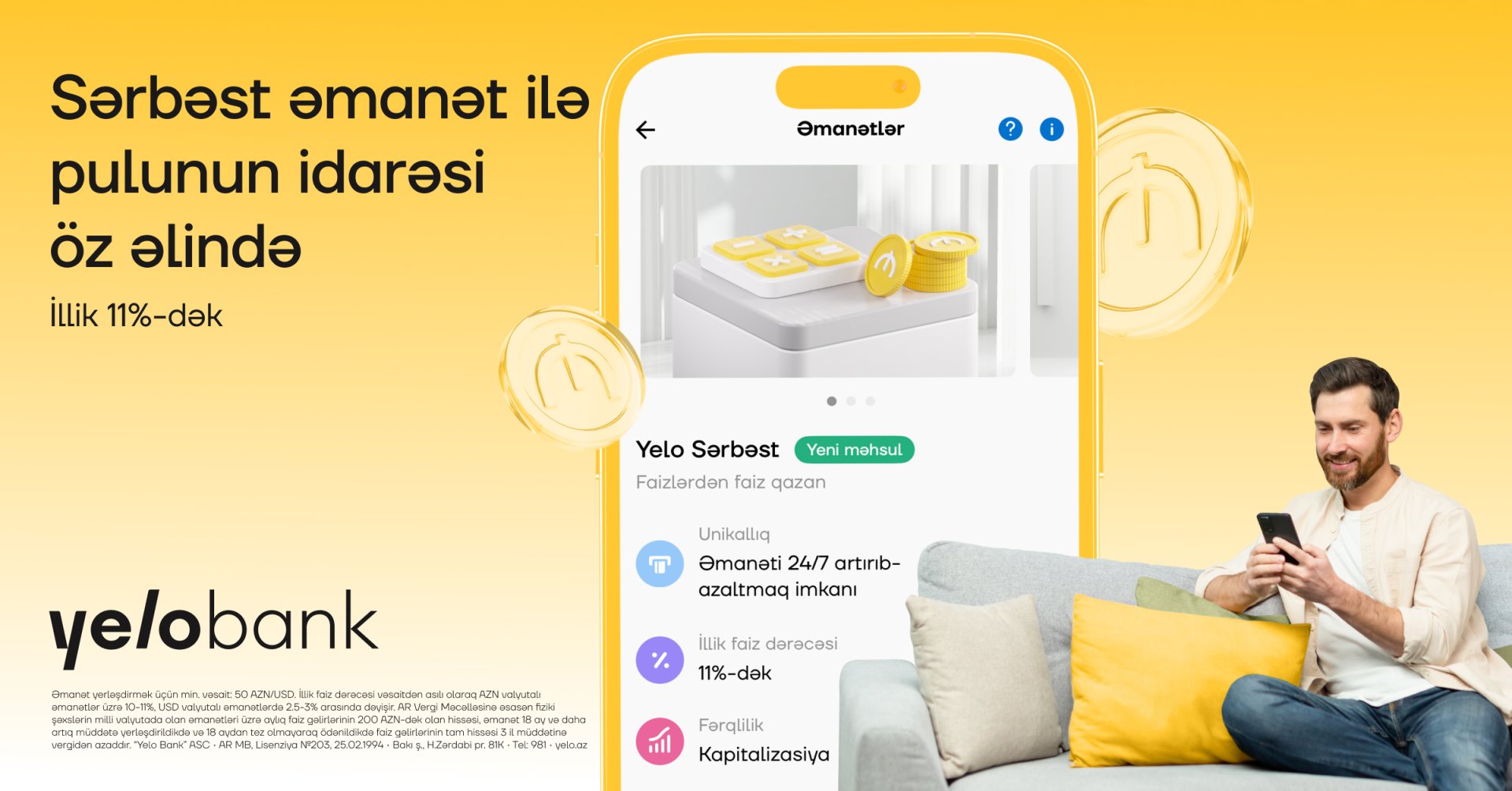 A deposit that earns interest on interest – Yelo Flexible!