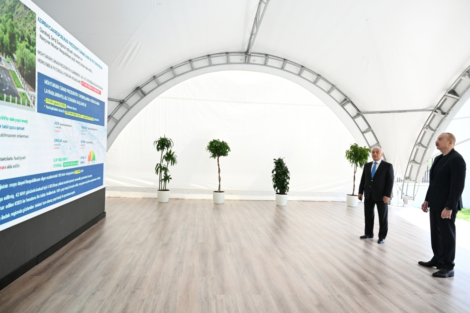President Ilham Aliyev inaugurates Ashagi Malibeyli and Mirik hydroelectric plants in Lachin (PHOTO/VIDEO)