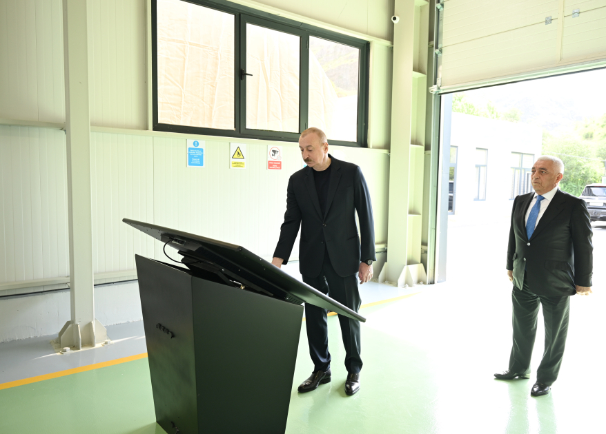 President Ilham Aliyev inaugurates Ashagi Malibeyli and Mirik hydroelectric plants in Lachin (PHOTO/VIDEO)