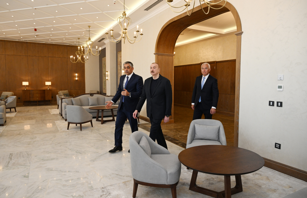 President Ilham Aliyev attends opening of “Lachin” Recreation Complex (PHOTO)