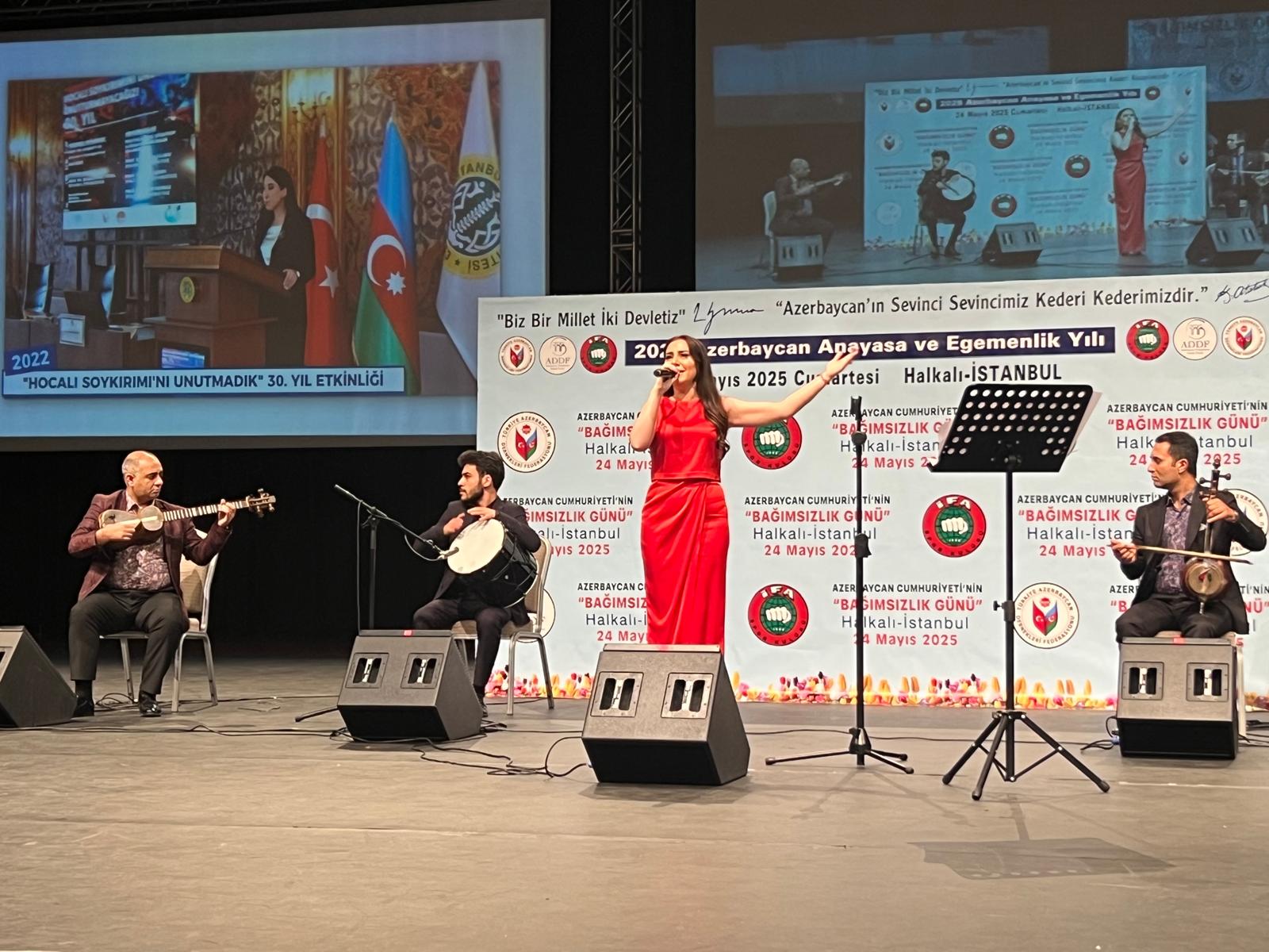 Azerbaijani diaspora marks "Year of Constitution and Sovereignty" and Independence Day in Turkish Istanbul (PHOTO)
