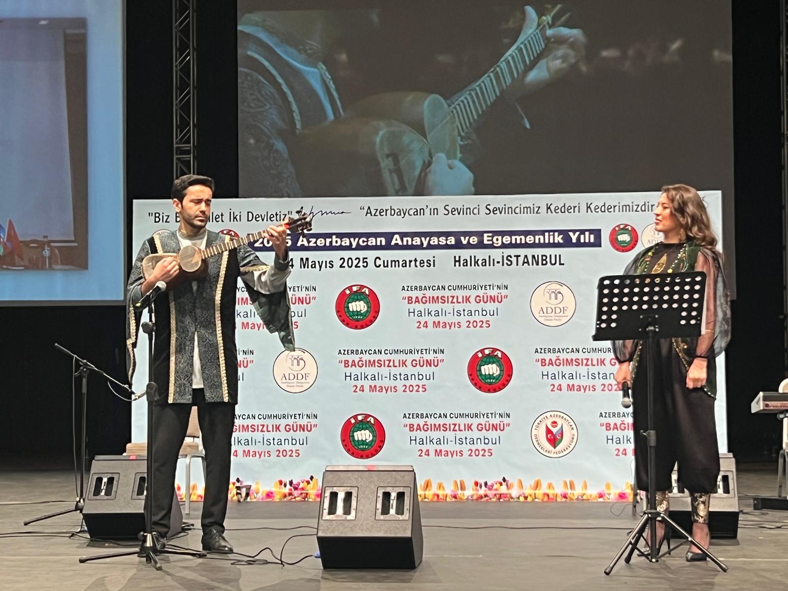 Azerbaijani diaspora marks "Year of Constitution and Sovereignty" and Independence Day in Turkish Istanbul (PHOTO)