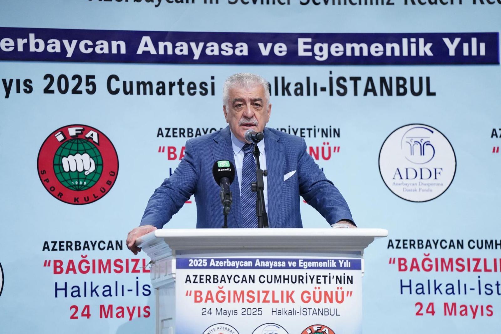 Azerbaijani diaspora marks "Year of Constitution and Sovereignty" and Independence Day in Turkish Istanbul (PHOTO)