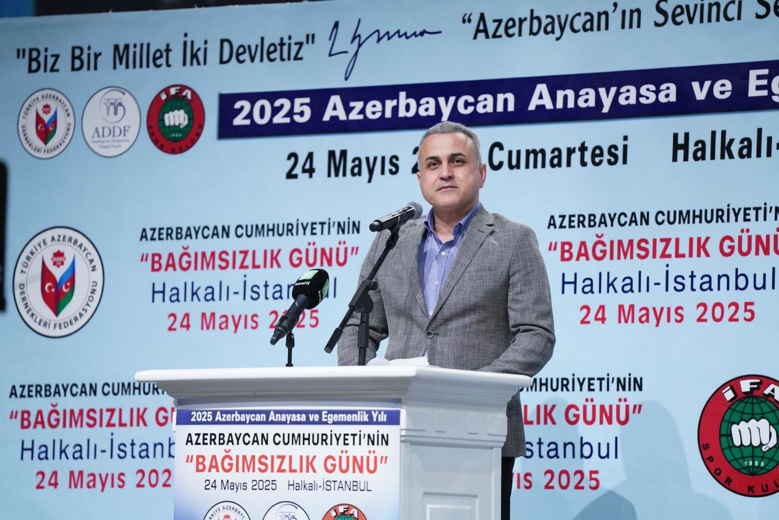 Azerbaijani diaspora marks "Year of Constitution and Sovereignty" and Independence Day in Turkish Istanbul (PHOTO)