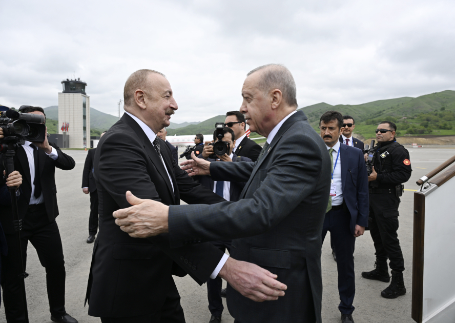 President Ilham Aliyev, Recep Tayyip Erdoğan attend inauguration ceremony of Lachin Int'l Airport (PHOTO/VIDEO)