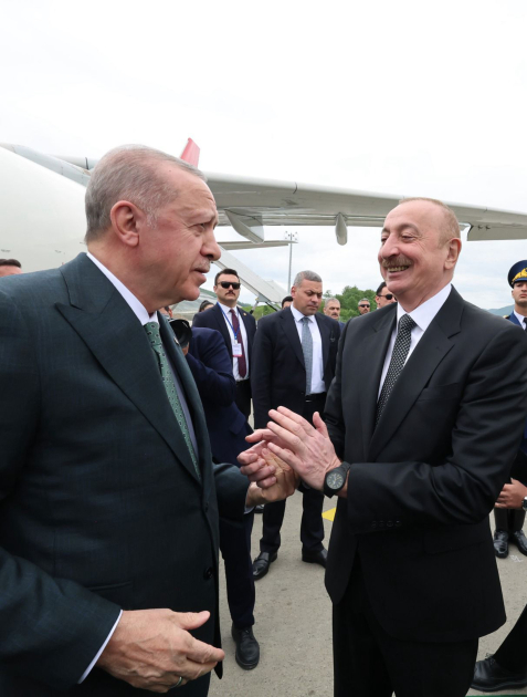 President Ilham Aliyev, Recep Tayyip Erdoğan attend inauguration ceremony of Lachin Int'l Airport (PHOTO/VIDEO)