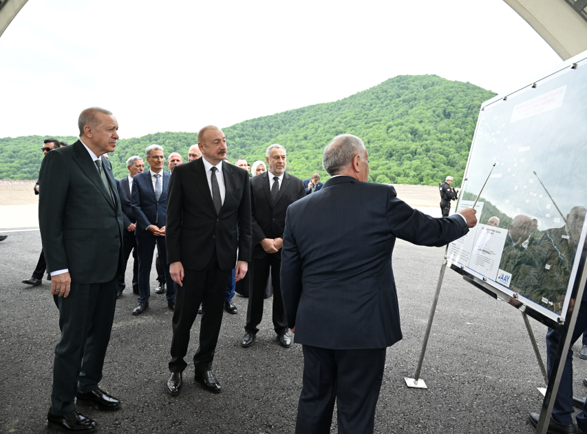 President Ilham Aliyev, President Recep Tayyip Erdoğan inspect progress on Kalbajar-Lachin highway construction (PHOTO/VIDEO)