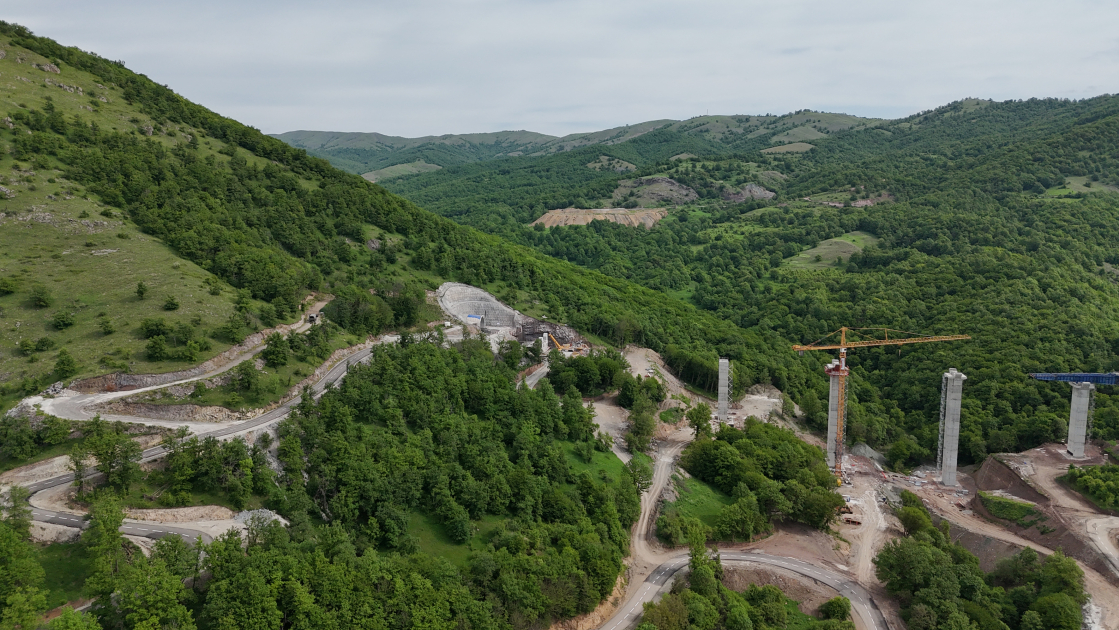 President Ilham Aliyev, President Recep Tayyip Erdoğan inspect progress on Kalbajar-Lachin highway construction (PHOTO/VIDEO)