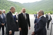 President Ilham Aliyev, President Recep Tayyip Erdoğan inspect progress on Kalbajar-Lachin highway construction (PHOTO/VIDEO)